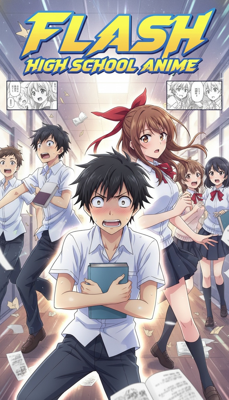 Watch Flash High School Anime | Trimz