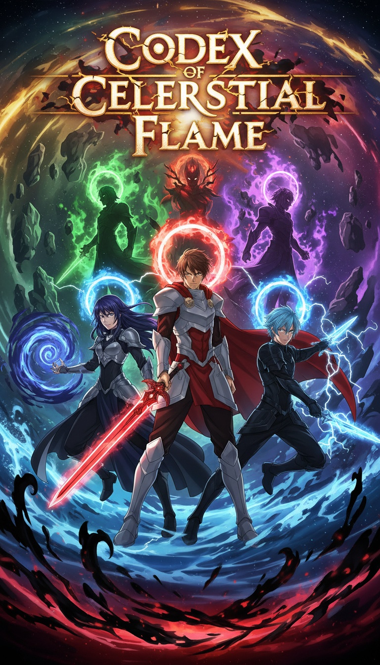 Codex of the Celestial flame | Anime Series - Trimz